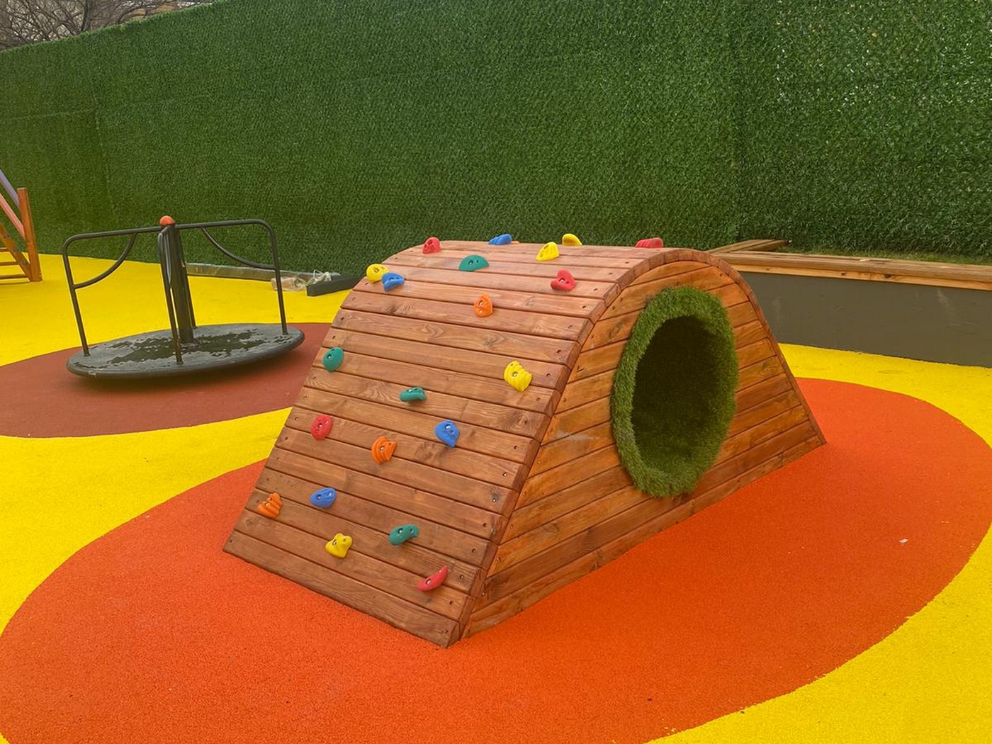 Ataşehir Örnek Mahallesi kauçuk zemin kaplama