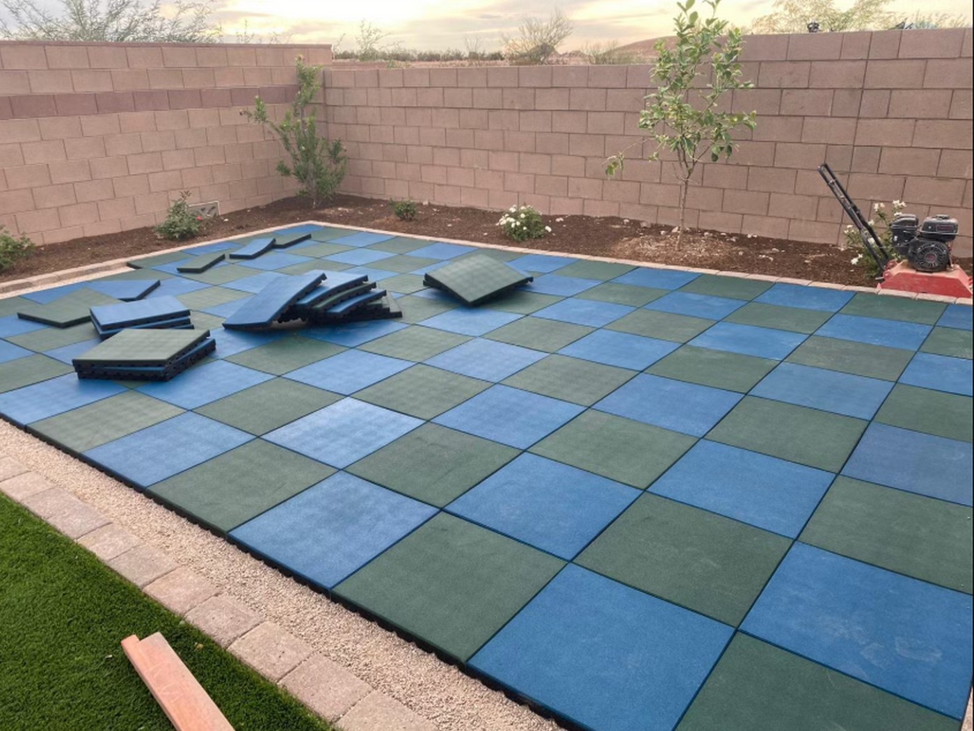 Büyükçekmece kauçuk zemin kaplama