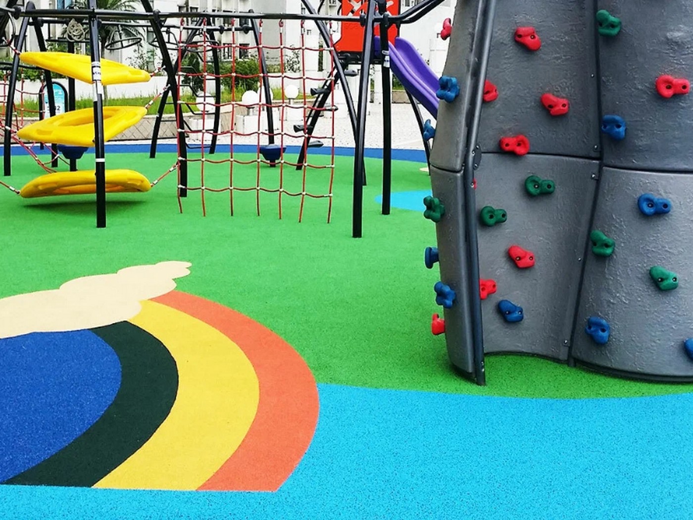 Çekmeköy Güngören Mahallesi kauçuk zemin kaplama