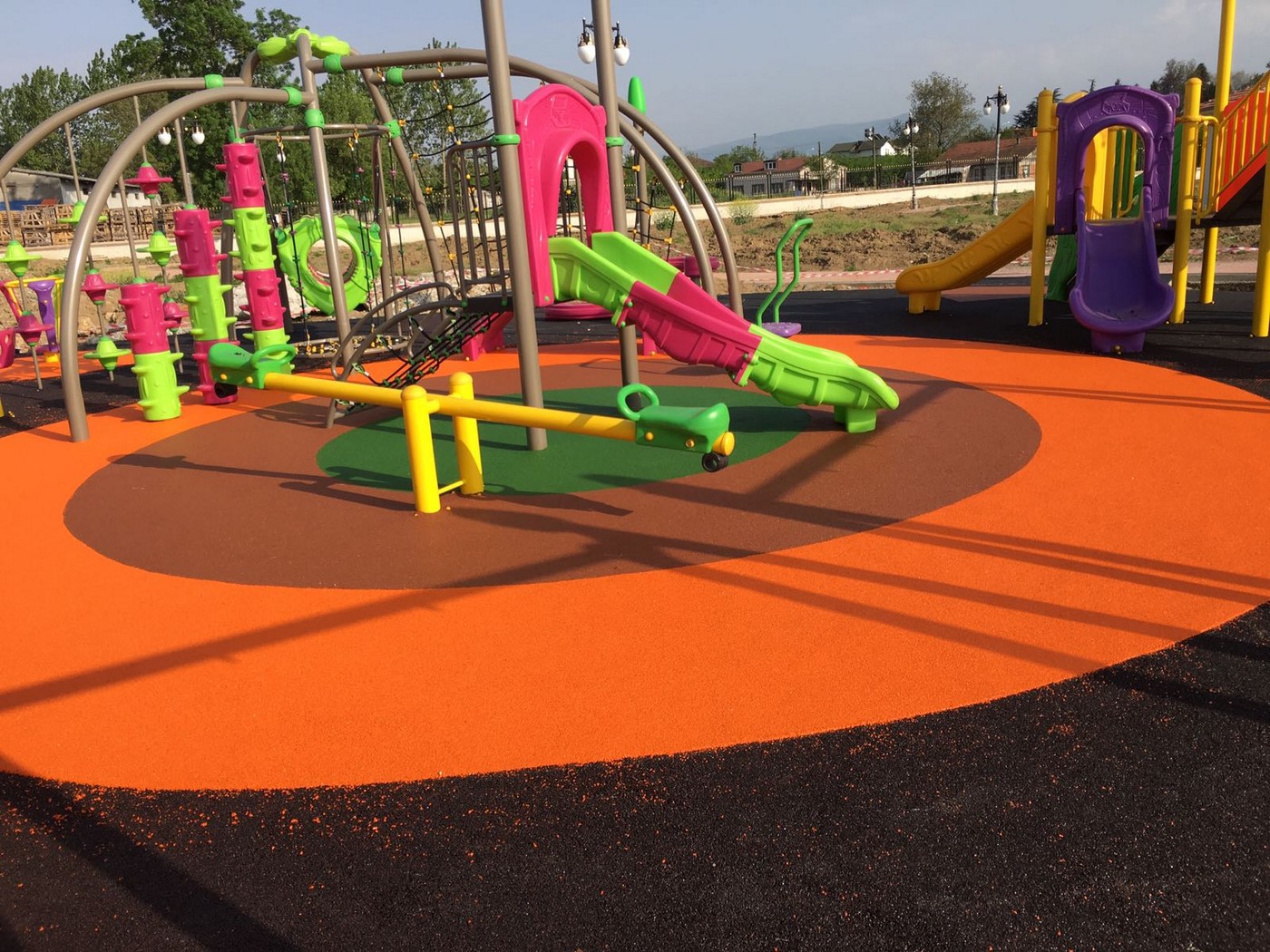 Çekmeköy Hüseyinli Mahallesi kauçuk zemin kaplama