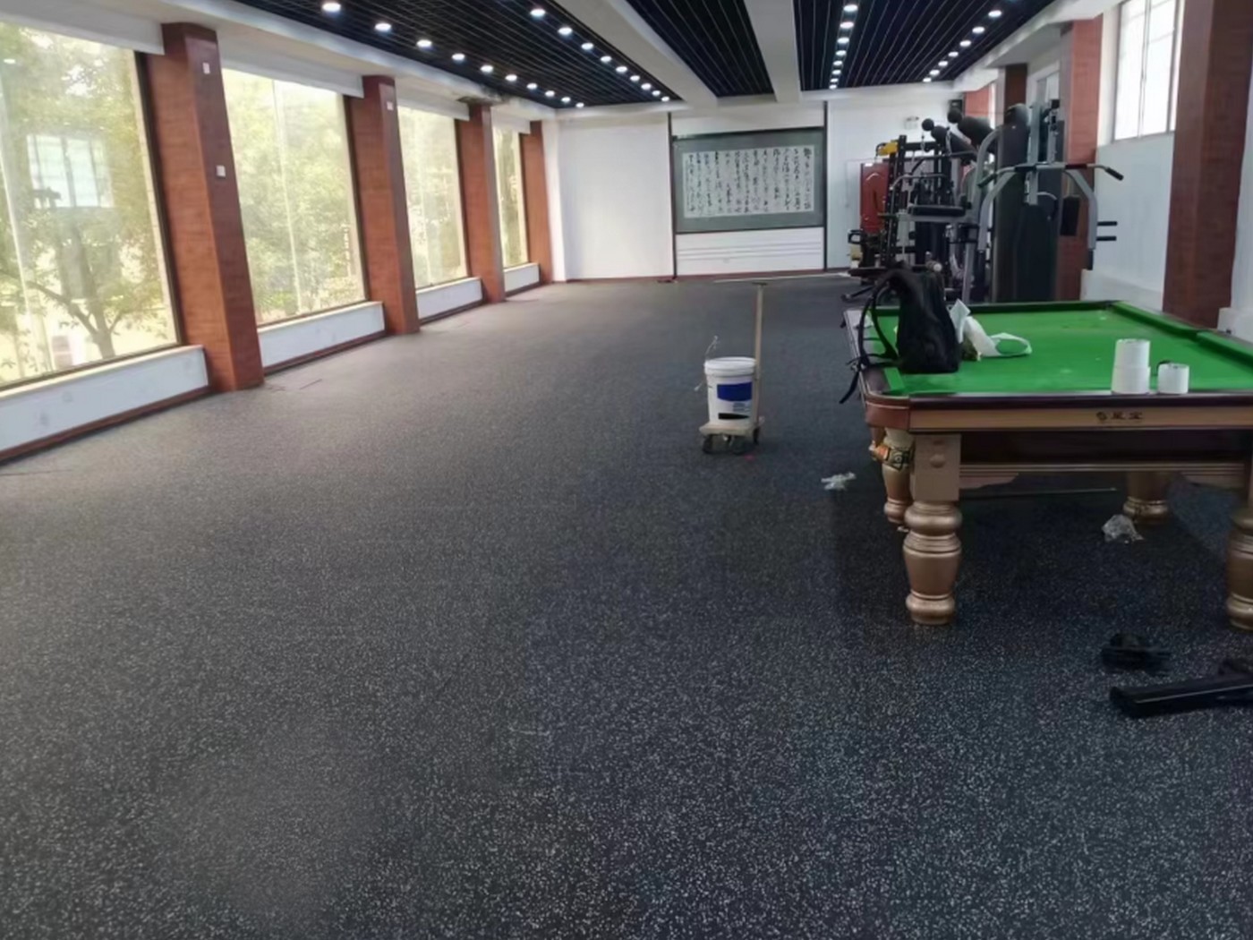 Çekmeköy Kirazlıdere Mahallesi kauçuk zemin kaplama