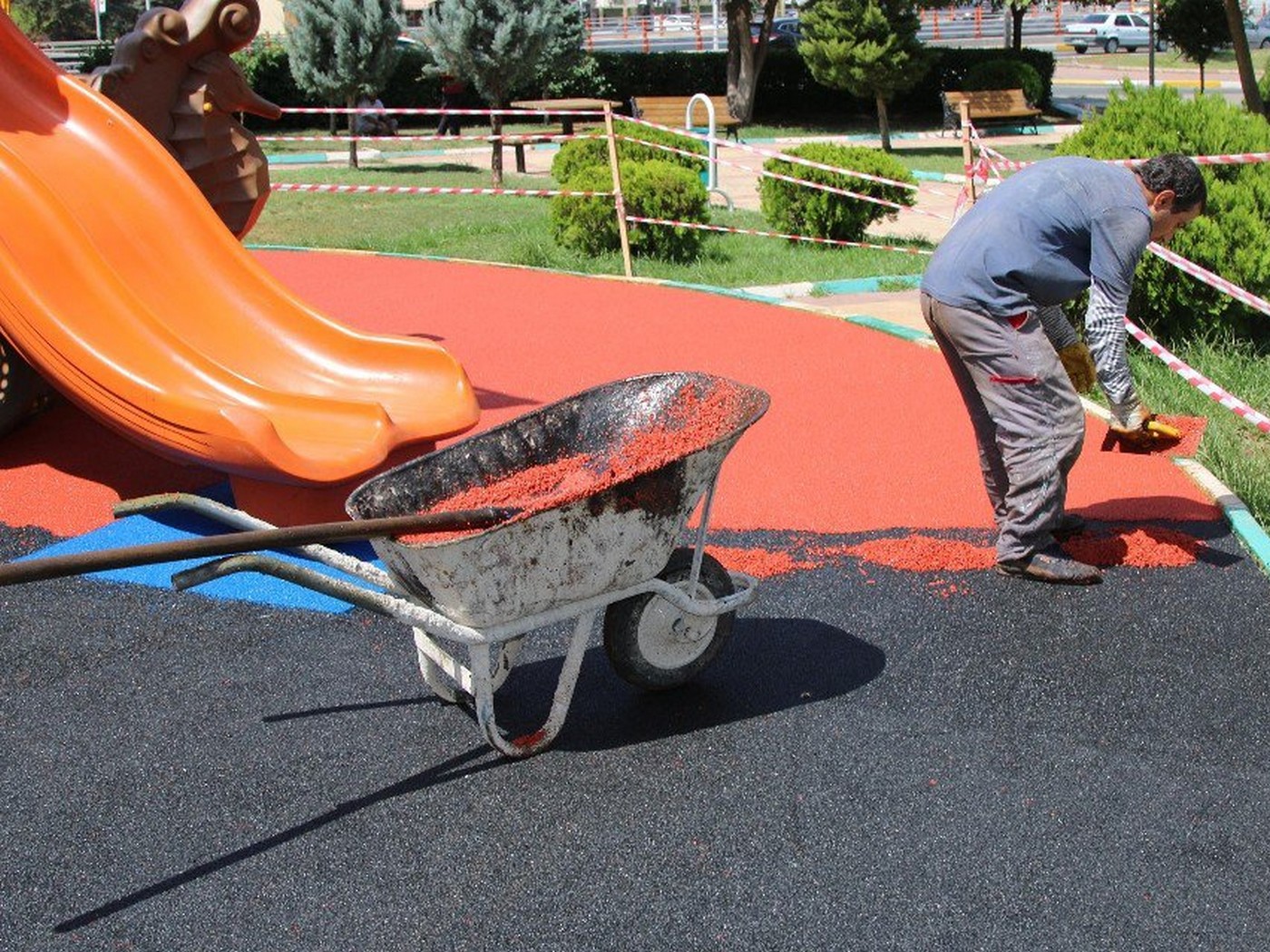 Dökme Zemin Uygulama