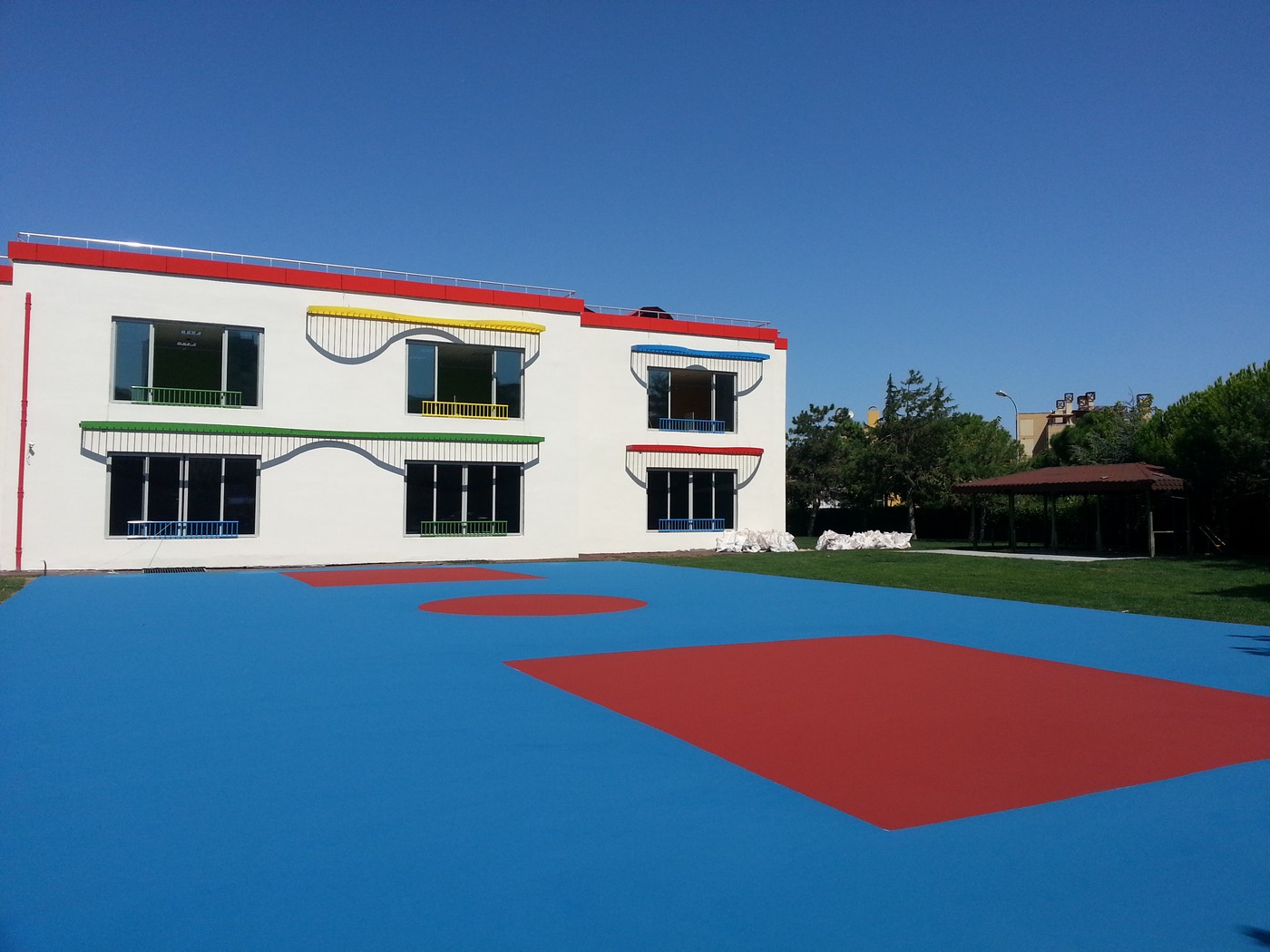 Kadıköy Dumlupınar Mahallesi kauçuk zemin kaplama