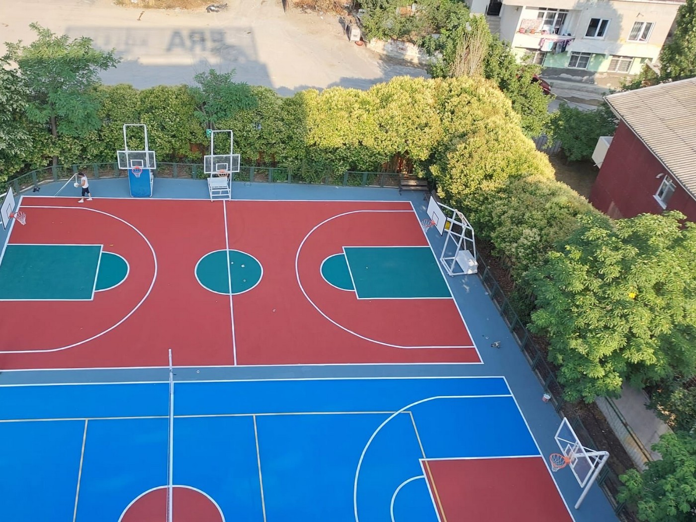Kadıköy Kozyatağı Mahallesi kauçuk zemin kaplama