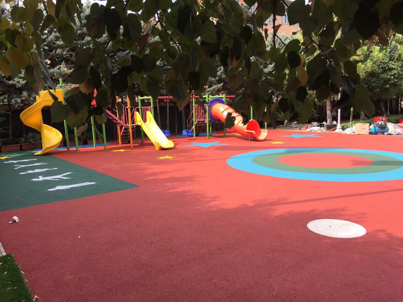 Kadıköy Zühtüpaşa Mahallesi kauçuk zemin kaplama