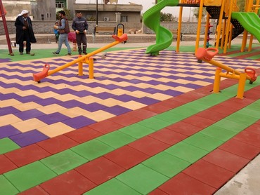 Kauçuk Zemin Kaplama Park