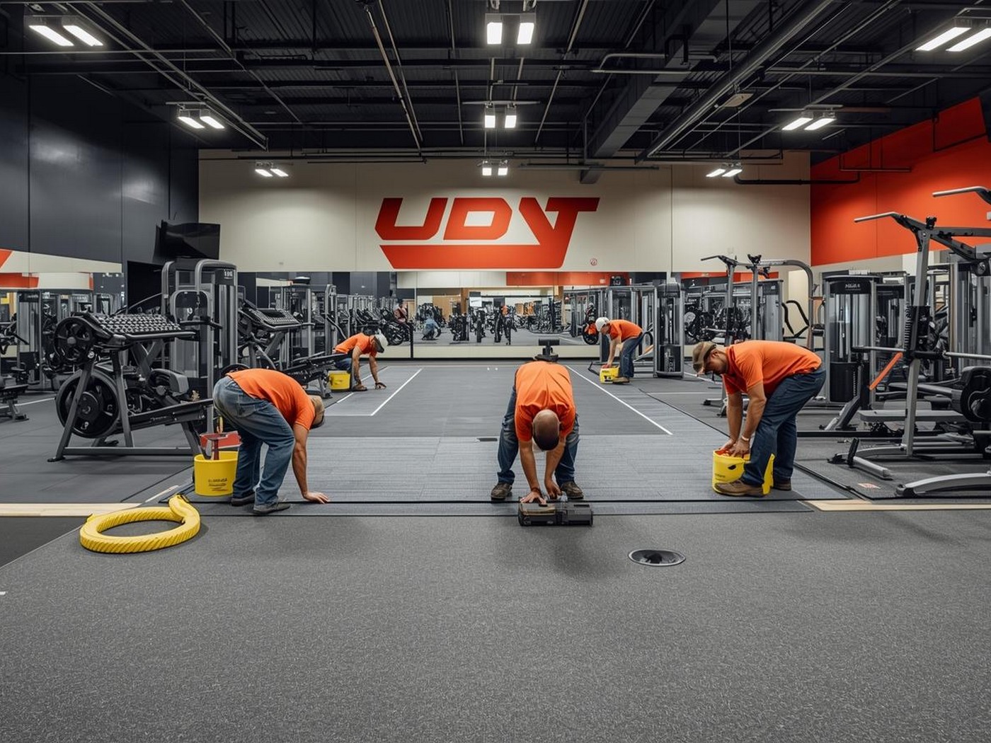 Sancaktepe Abdurrahmangazi Mahallesi kauçuk zemin kaplama