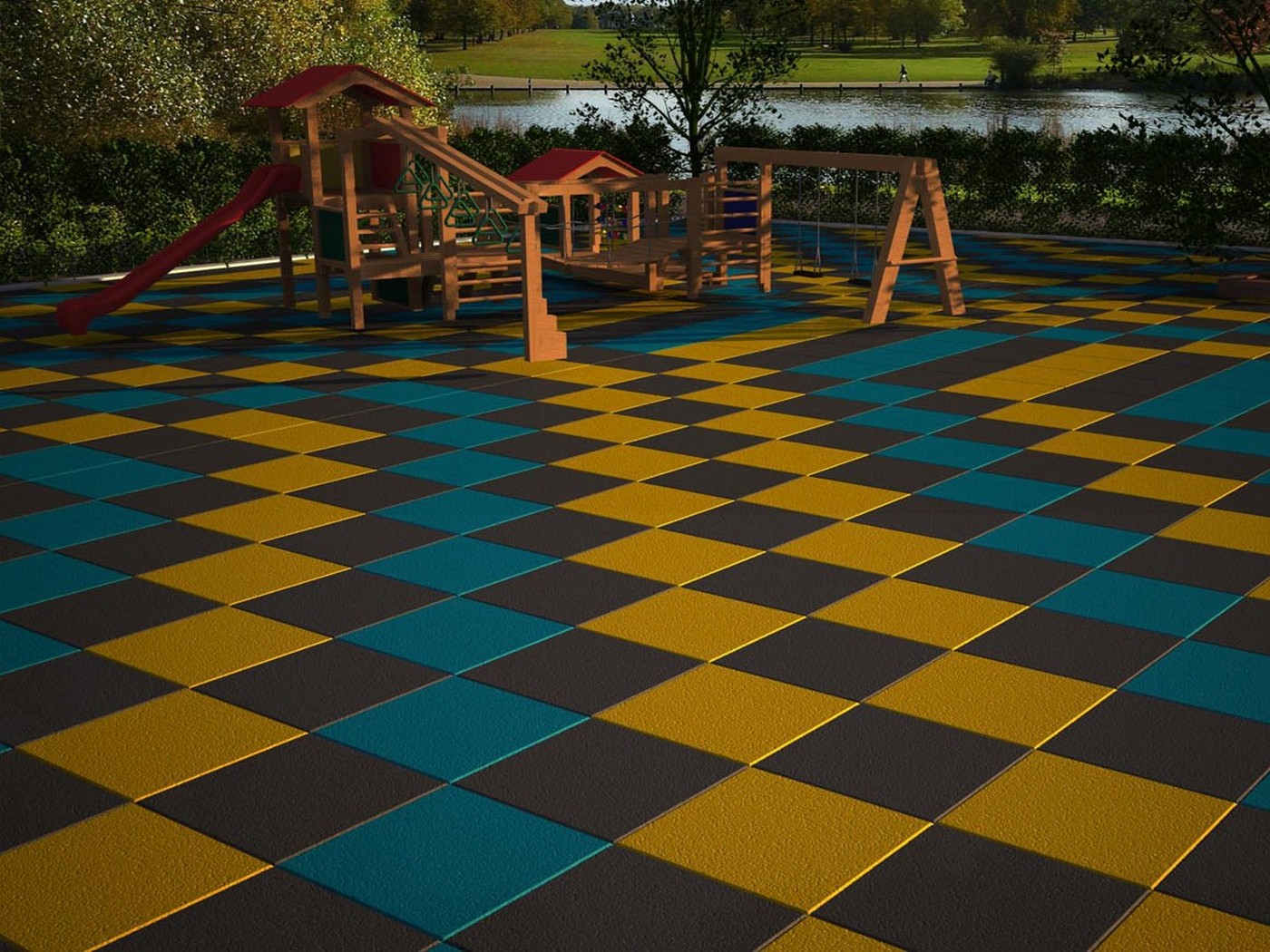 Şişli kauçuk zemin kaplama