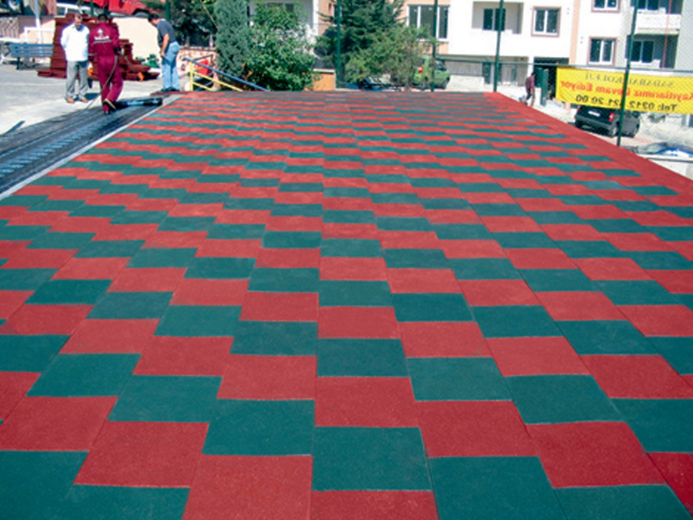 Ümraniye kauçuk zemin kaplama